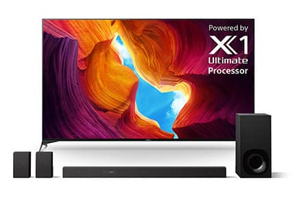 4K HDR Ultra HD, TV, speakers, streaming services