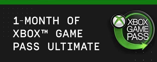 1 month of Xbox Game Pass Ultimate