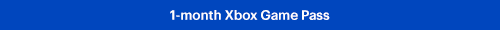 1 Month Xbox Game Pass