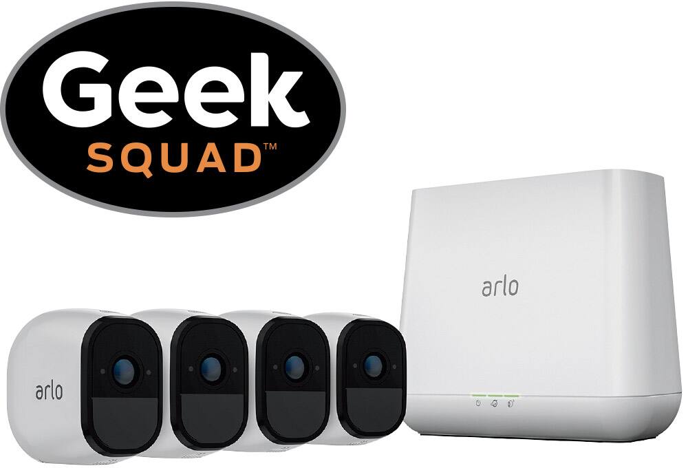 Geek Squad, security cameras