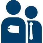 Blue shirt and Agent icon