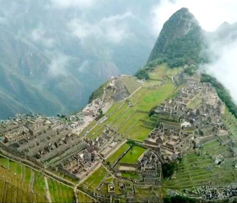 Scenic mountain view