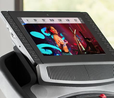 Man on treadmill