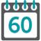 Calendar with 60