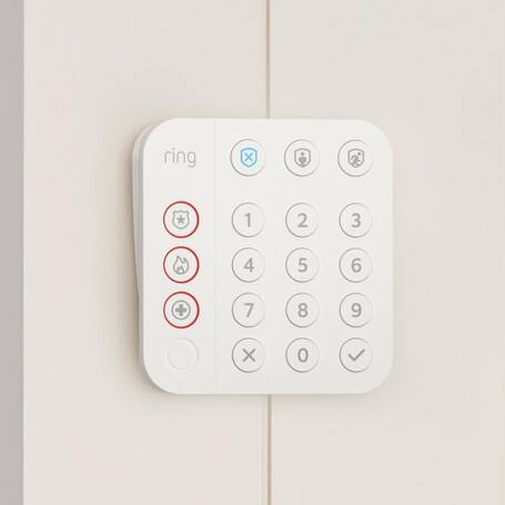 Home security alarm