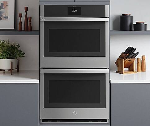 GE Profile Series 30" built-in convection double wall oven