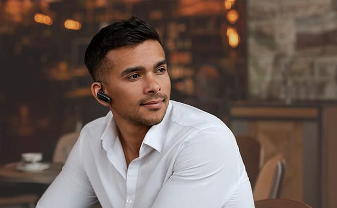 Man with headset
