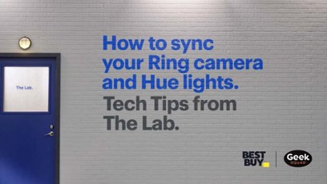 Tech Tips: How to Sync Your Ring Camera and Hue Lights