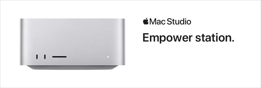 Apple Mac computer.