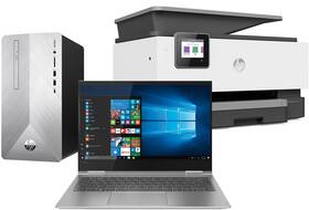 Printer, laptop and desktop computer