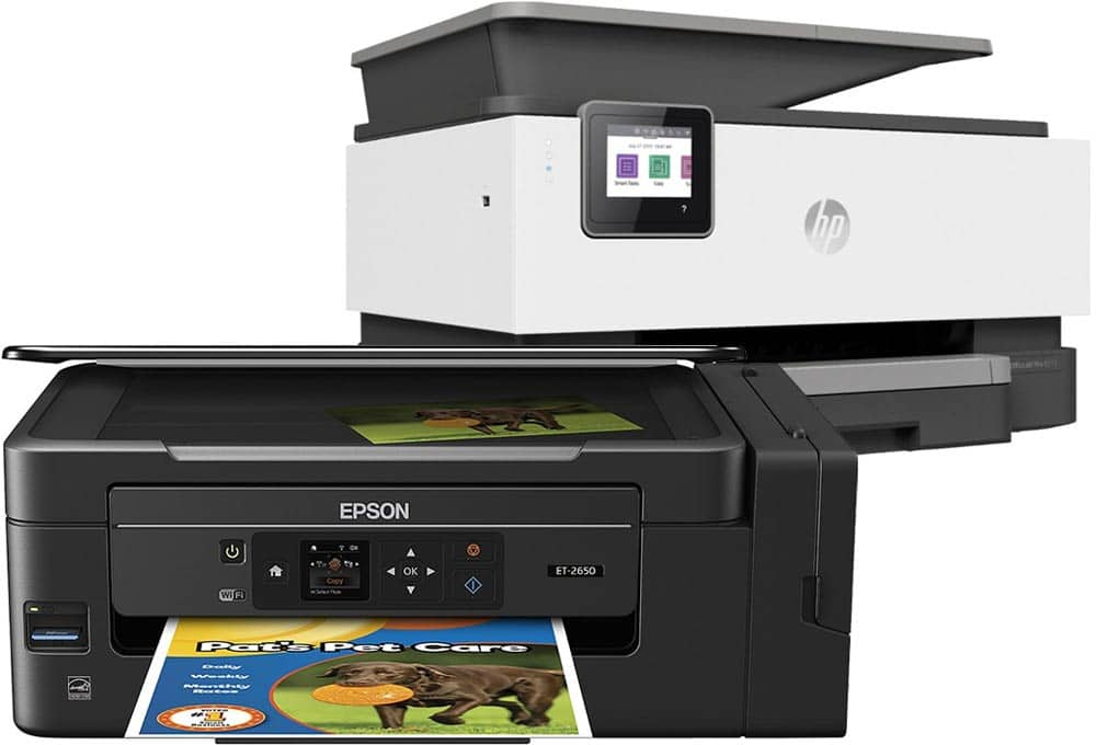 Inkjet printer, supertank printer