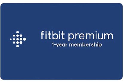 Fitbit premium 1 year membership