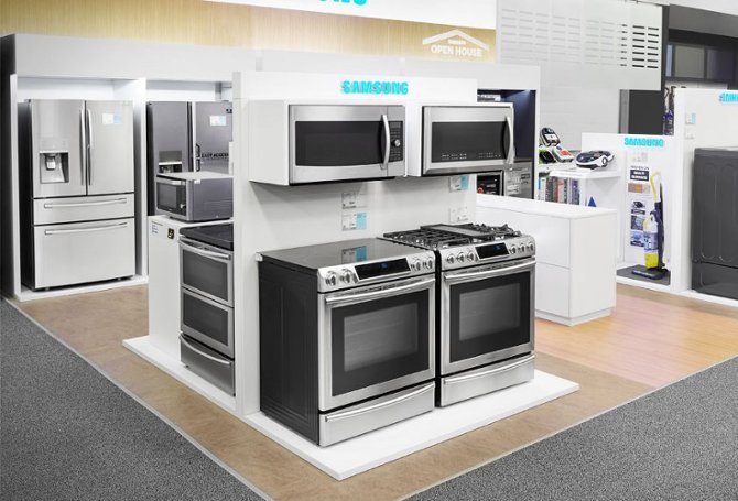 Discounted kitchen appliances