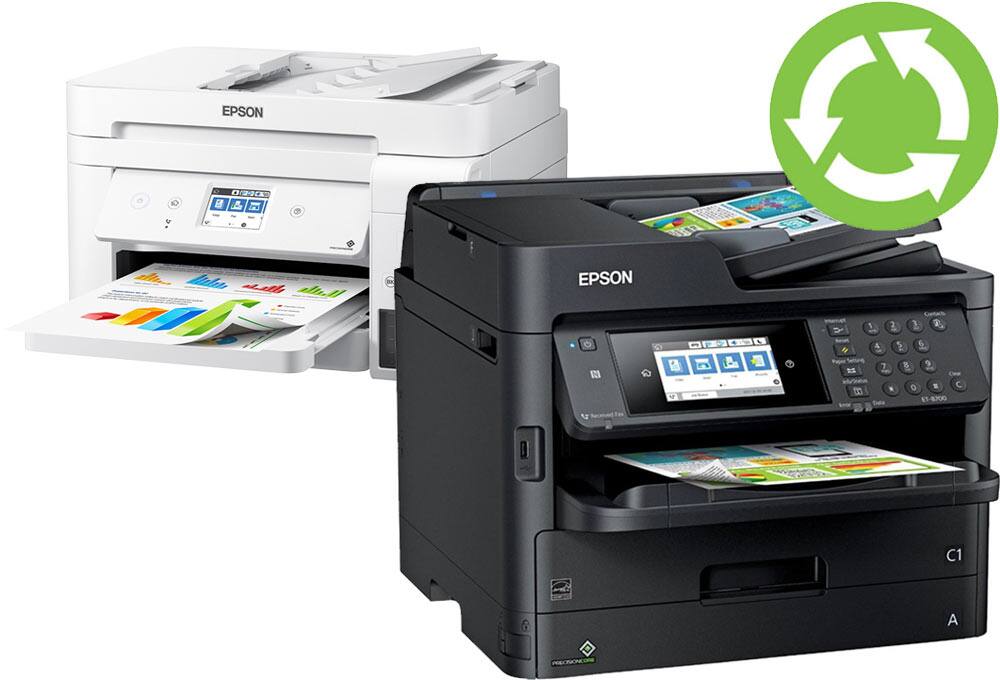 EcoTank printers, recycling