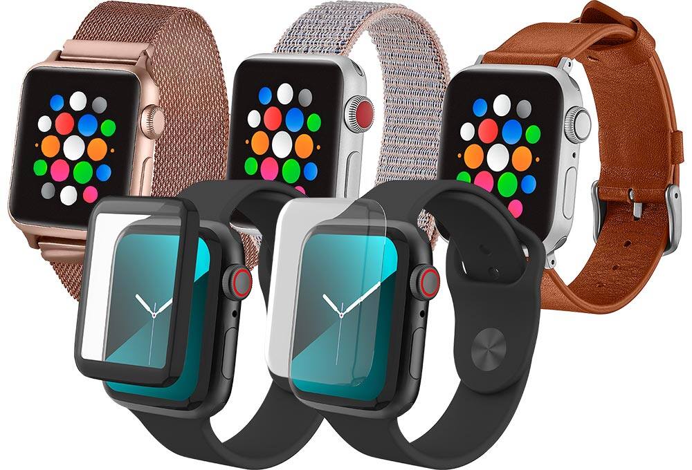 Smartwatches, screen protectors