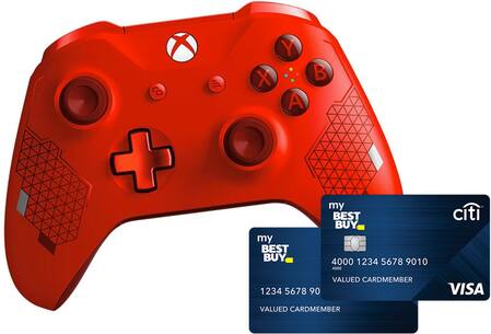 Video game controller, credit card