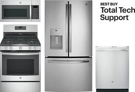 Refrigerator, dishwasher, over the range microwave, range, Total Tech Support