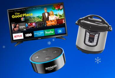Television, smart speaker and pressure cooker