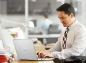 Man on computer