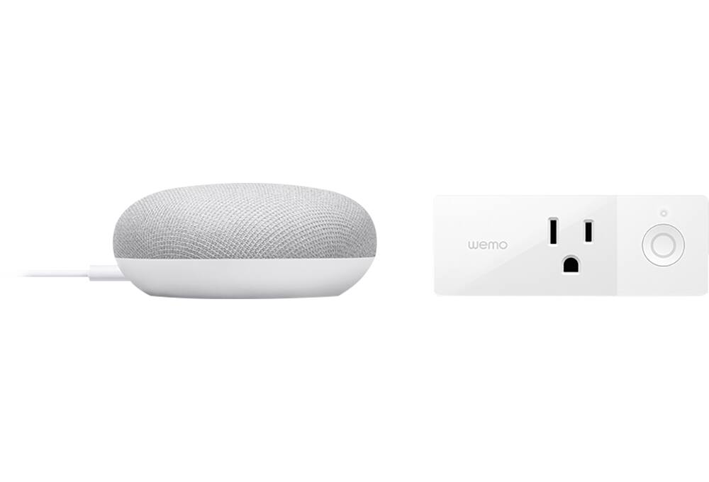 Smart speaker, smart plug