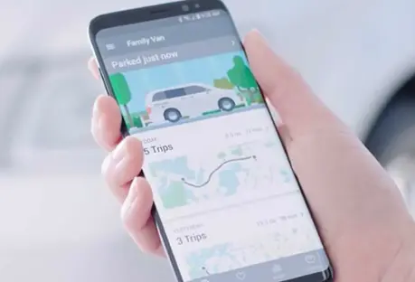 App on smartphone