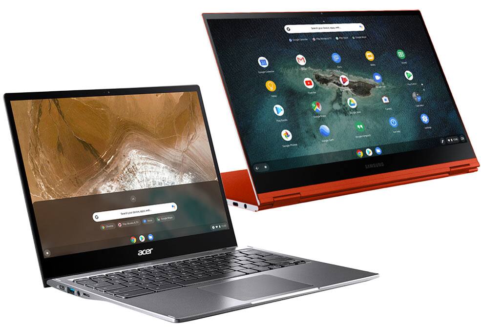 Touch-screen Chromebooks