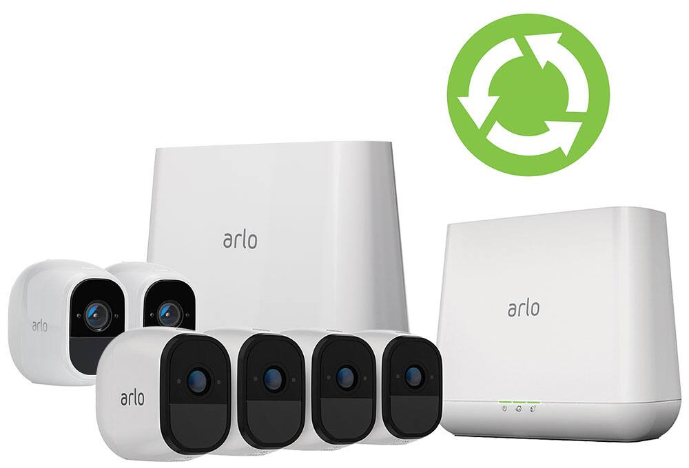 Security camera systems, recycle