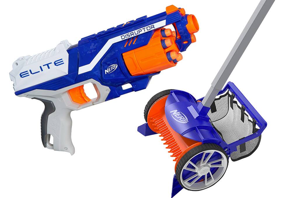 Toy blasters and dart collector