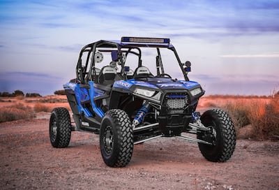 ATV with custom audio system