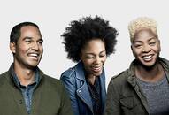 People with different types of hair