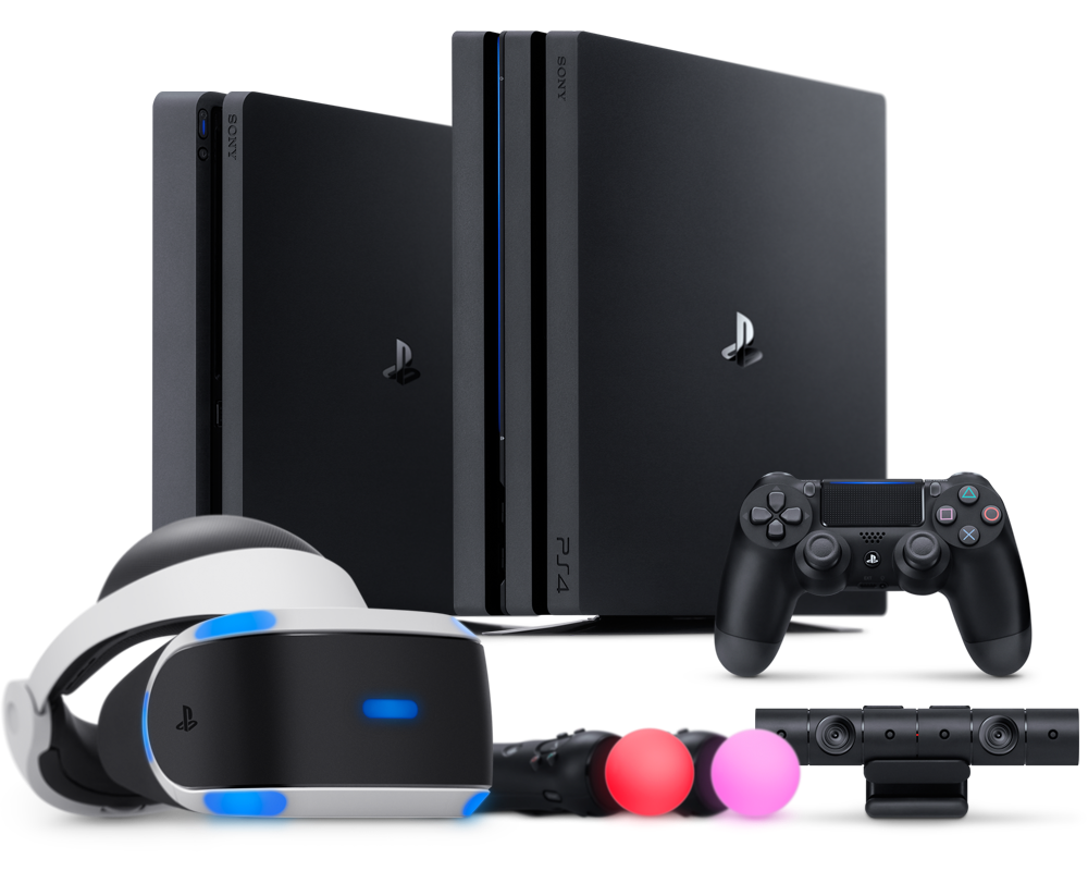 Gaming consoles, gaming controllers, virtual reality