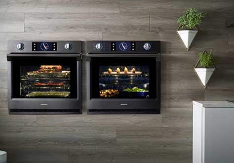 Wall oven, cooktop and range