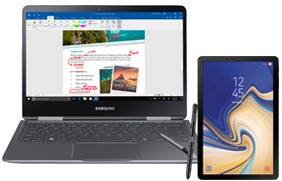 Laptop, tablet