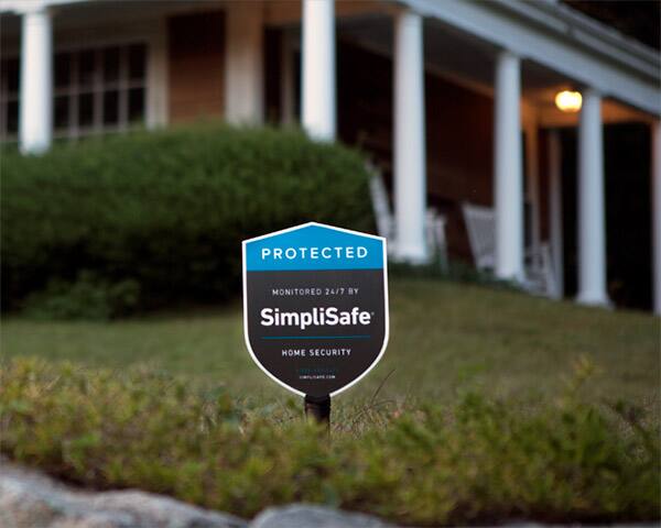 Security yard sign