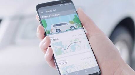 App on smartphone
