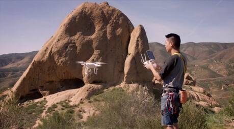 DJI drone video