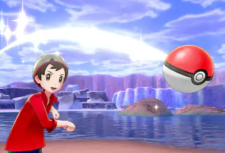 Kid throwing a red and white ball