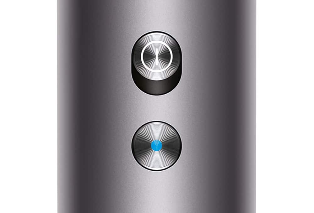Controls on dryer handle