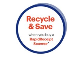 Recycle and save when you buy a RapidReceipt scanner.
