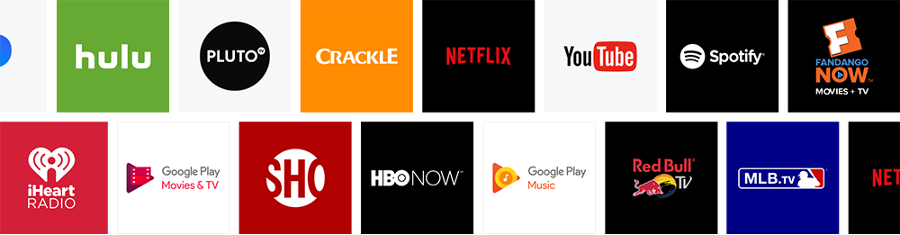 TV, streaming content providers