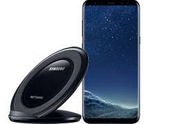 Cell phone, wireless charger