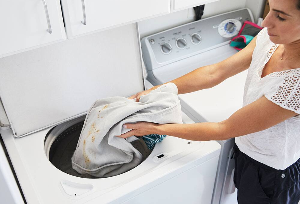 Cover in washing machine