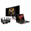 Gaming monitor, gaming router, gaming laptop