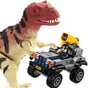 Dinosaur toy and LEGO toy