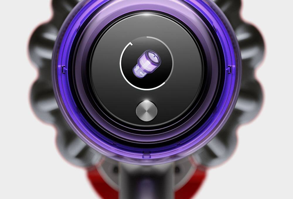 Maintenance indicator on vacuum