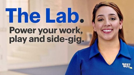 The Lab, power your work, play and side-gig, person
