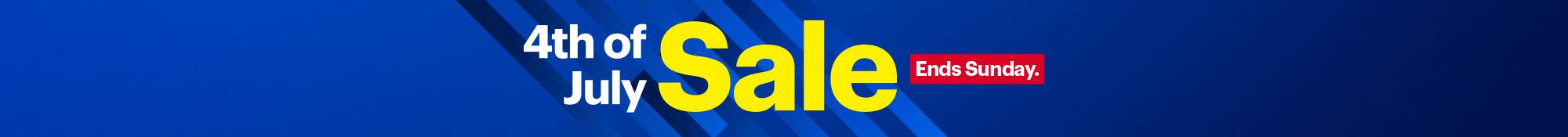 4th of July Sale. Ends Sunday.