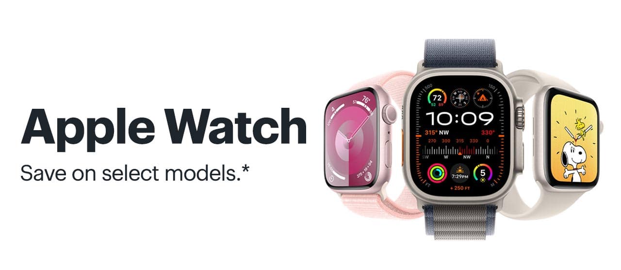 Apple Watch. Save on select models. Shop now. Reference disclaimer.