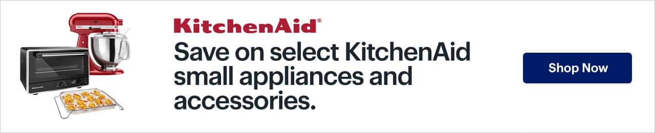 Save on select KitchenAid small appliances and accessories. 