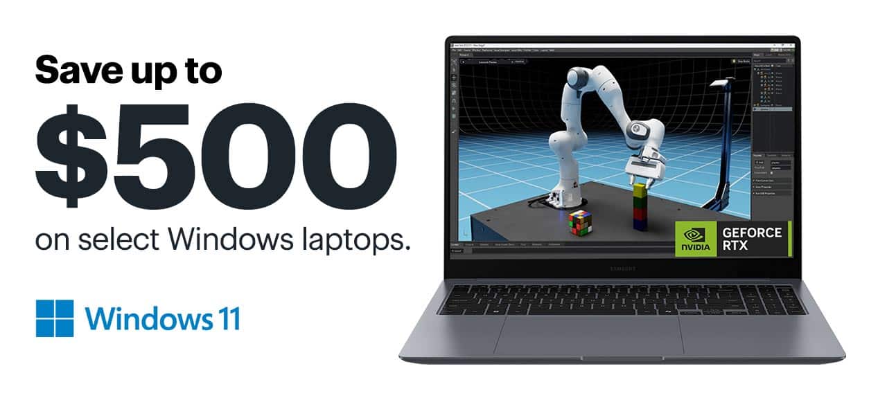 Save up to $500 on select Windows laptops. Shop now. 